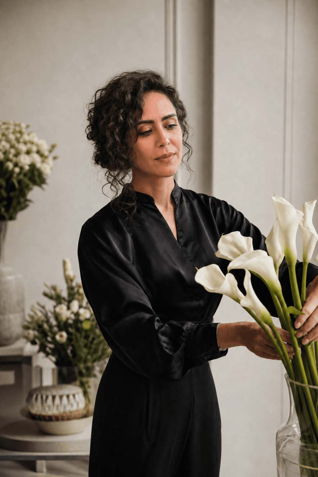 Malika, founder and floral designer
